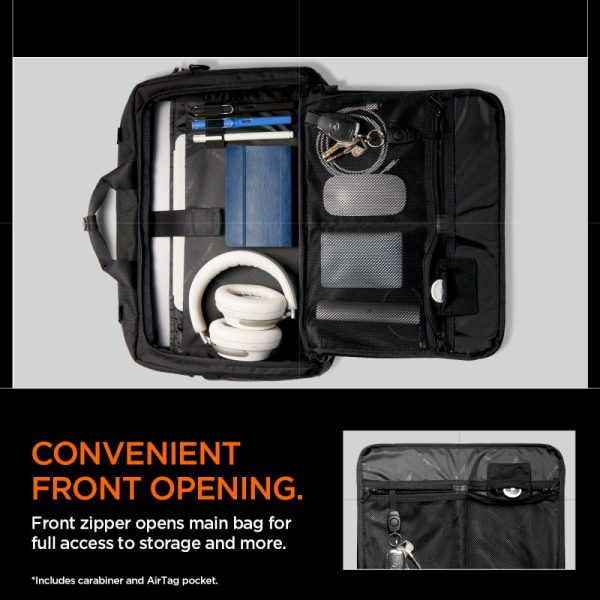 SPIGEN KD300 KLASDEN LAPTOP BAG BLACK (AFA09540) - Image 11