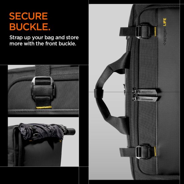 SPIGEN KD300 KLASDEN LAPTOP BAG BLACK (AFA09540) - Image 12