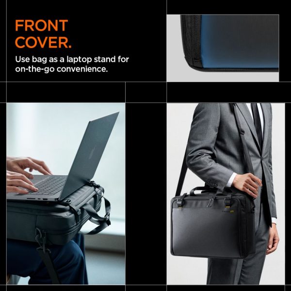 SPIGEN KD300 KLASDEN LAPTOP BAG BLACK (AFA09540) - Image 14
