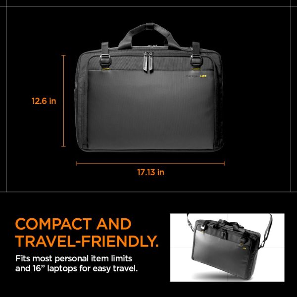 SPIGEN KD300 KLASDEN LAPTOP BAG BLACK (AFA09540) - Image 15