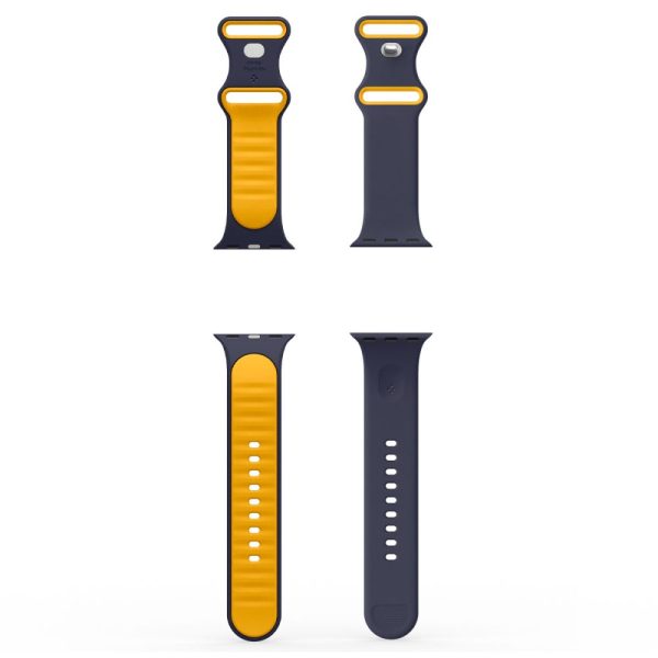 Spigen Nano Pop Band Blueberry Navy - Apple Watch 42mm/41mm/40mm (AMP09325) - Image 6