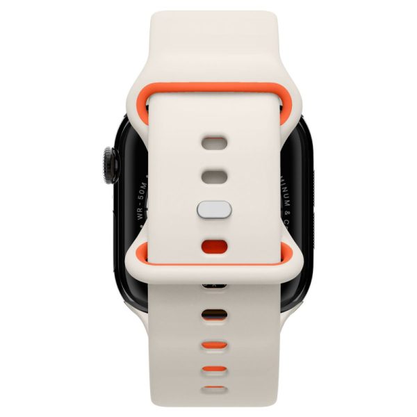 SPIGEN NANO POP APPLE WATCH 6/7/8/9/10/SE (40/41/42 MM) ORANGE BEIGE (AMP09326) - Image 3