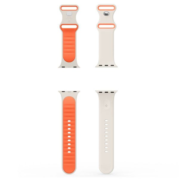 SPIGEN NANO POP APPLE WATCH 6/7/8/9/10/SE (40/41/42 MM) ORANGE BEIGE (AMP09326) - Image 6