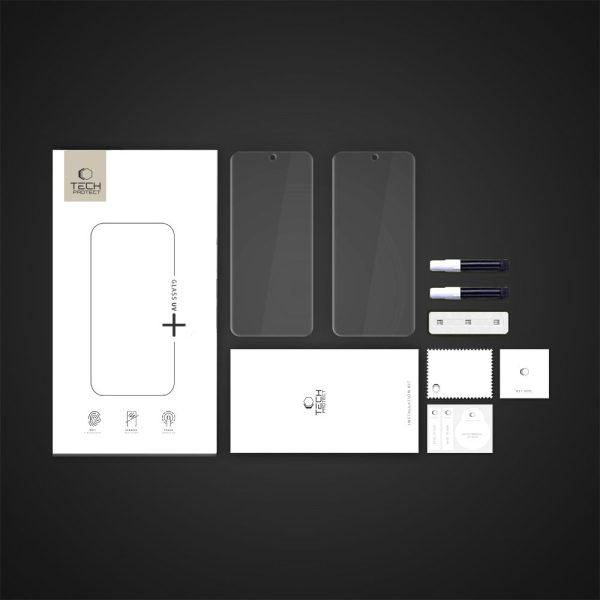 TECH-PROTECT GLASS UV+ 2-PACK MOTOROLA EDGE 60 PRO CLEAR - Image 4