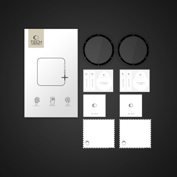 TECH-PROTECT GLASS FLEX+ 2-PACK GARMIN VENU 3 BLACK - Image 2