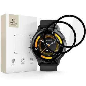 Προστασία Οθόνης Garmin Venu 3 Tech-Protect Glass Flex+ 2-Pack Black