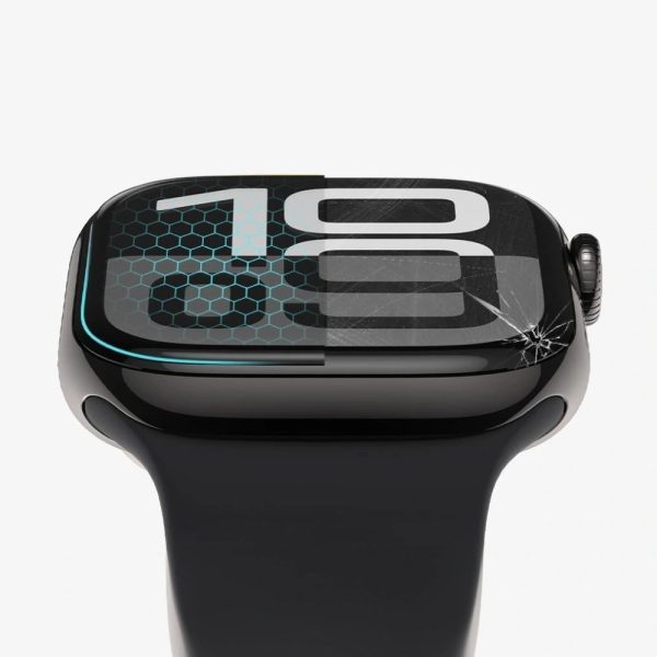 TECH-PROTECT GLASS FLEX+ 2-PACK HUAWEI WATCH 5 (42 MM) BLACK - Image 2