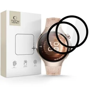 Προστασία Οθόνης Huawei Watch 5 46mm Tech-Protect Glass Flex+ 2-Pack Black