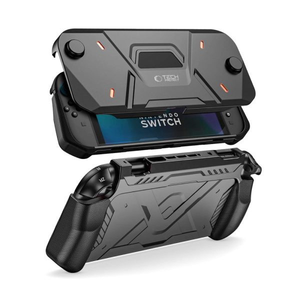 TECH-PROTECT CARBONOX NINTENDO SWITCH 2 BLACK - Image 2
