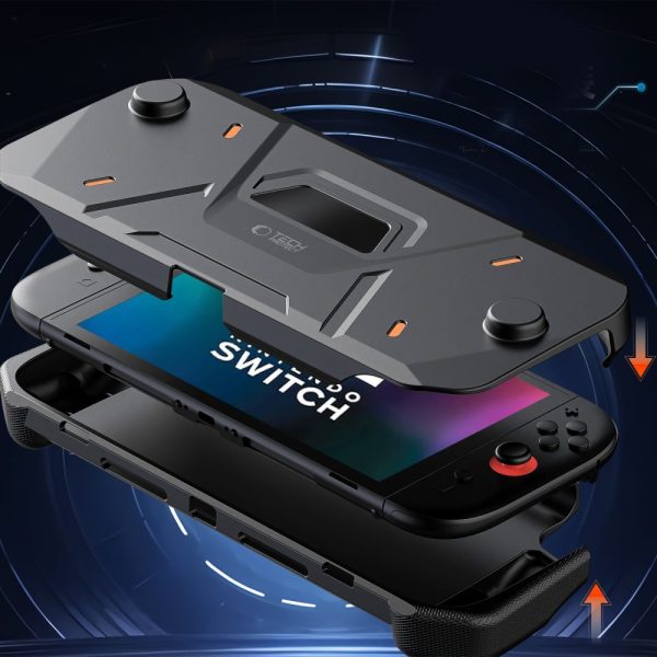 TECH-PROTECT CARBONOX NINTENDO SWITCH 2 BLACK - Image 4