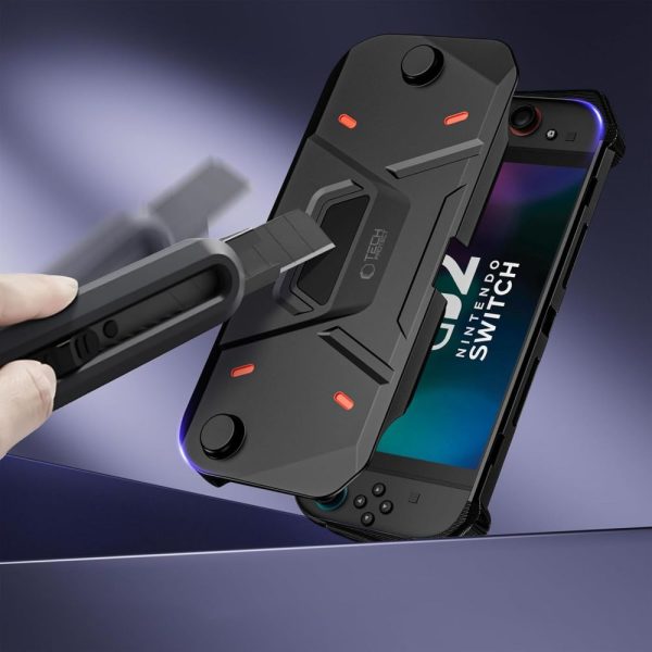 TECH-PROTECT CARBONOX NINTENDO SWITCH 2 BLACK - Image 9