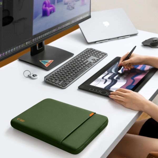 TECH-PROTECT DEFENDER LAPTOP 15-16 ARMY GREEN - Image 11