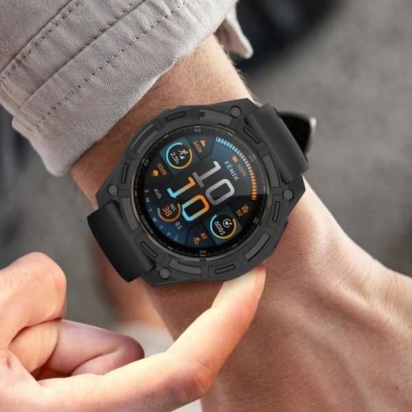 TECH-PROTECT DEFENSE AIR GARMIN FENIX 7X / 7X PRO BLACK - Image 3