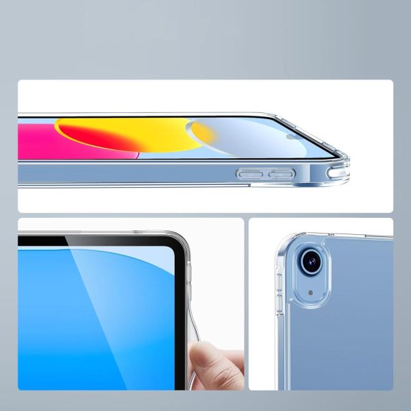 TECH-PROTECT FLEXAIR HYBRID CLEAR-APPLE IPAD 10/11 GEN. - Image 2