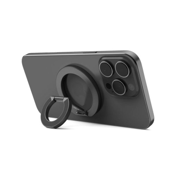 TECH-PROTECT MMR400 MAGNETIC MAGSAFE PHONE RING BLACK - Image 2