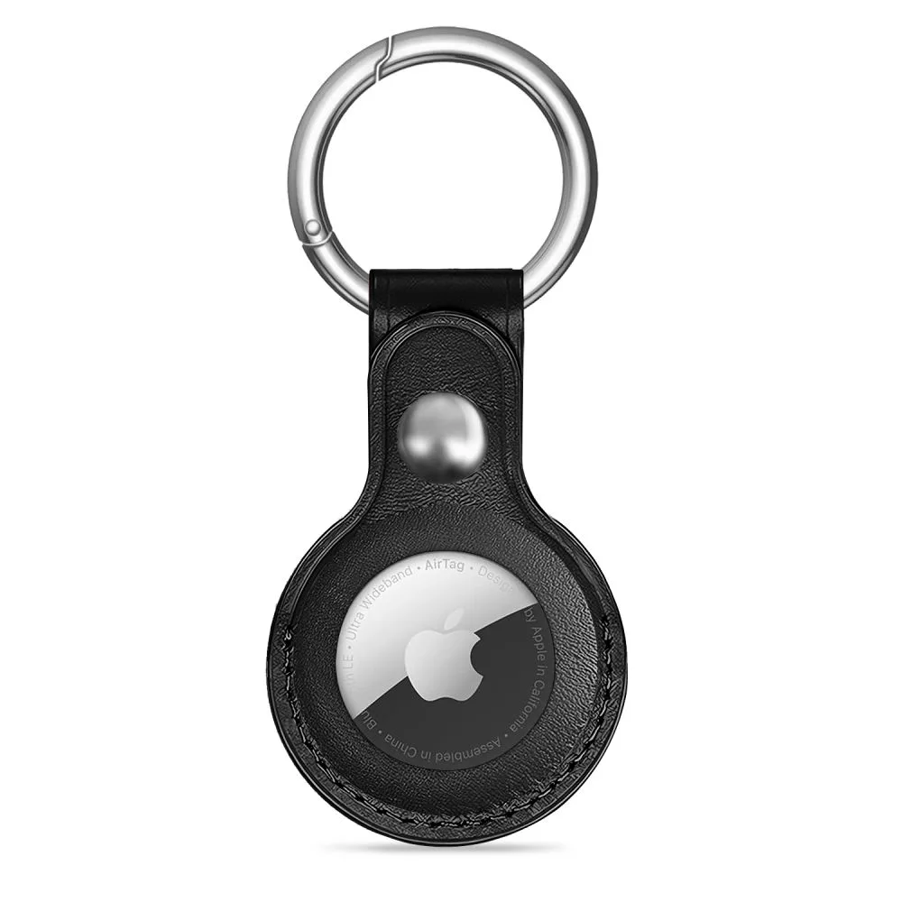 Θήκη Μπρελόκ Apple AirTag 1 2 Tech-Protect NaturalFit Black