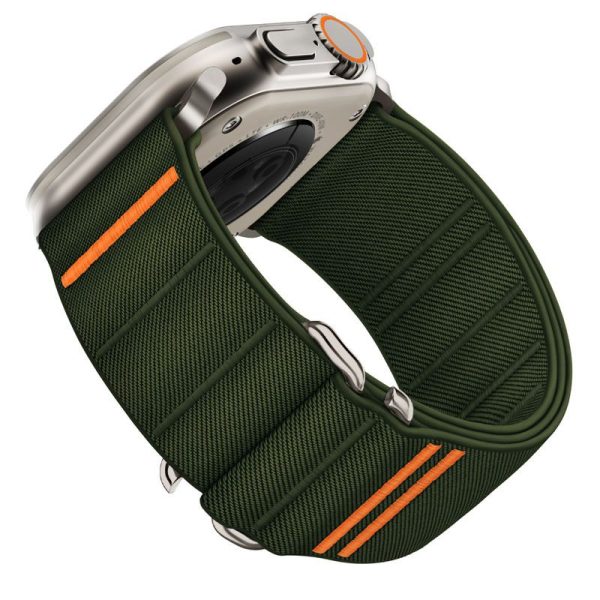 TECH-PROTECT NYLON SLIP APPLE WATCH 6/7/8/9/10/SE/ULTRA 1/2 (44/45/46/49 MM) KHAKI - Image 2