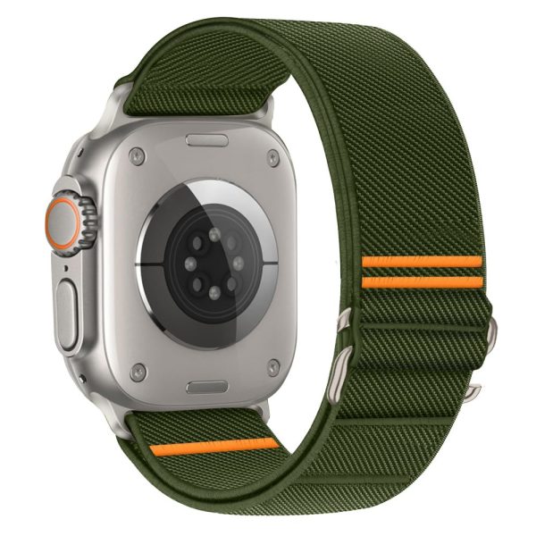 TECH-PROTECT NYLON SLIP APPLE WATCH 6/7/8/9/10/SE/ULTRA 1/2 (44/45/46/49 MM) KHAKI - Image 4