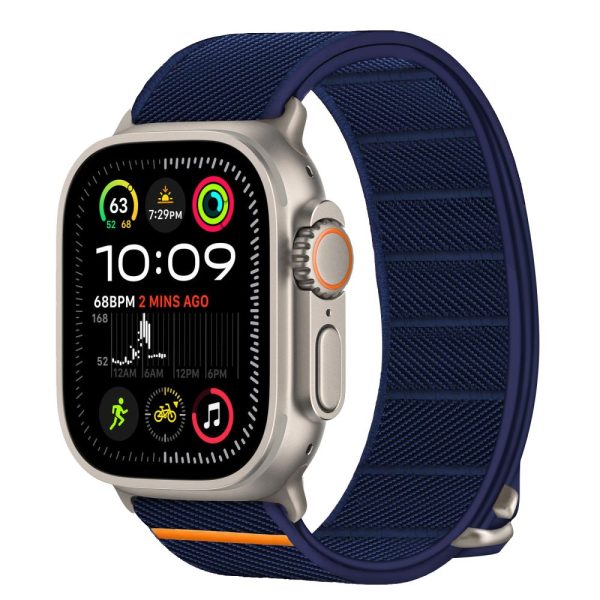 TECH-PROTECT NYLON SLIP APPLE WATCH 6/7/8/9/10/SE/ ULTRA 1/2 (44/45/46/49 MM) NAVY - Image 4