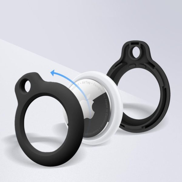 TECH-PROTECT ROUGH 4-PACK APPLE AIRTAG BLACK - Image 5