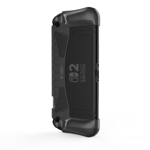 TECH-PROTECT TPUCARBON NINTENDO SWITCH 2 BLACK - Image 3