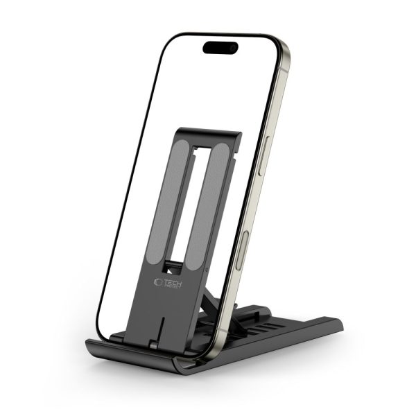 TECH-PROTECT Z5 UNIVERSAL STAND HOLDER SMARTPHONE & TABLET BLACK - Image 2