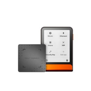 Ledger Flex Orange Crypto Hardware Wallet with Recovery Key