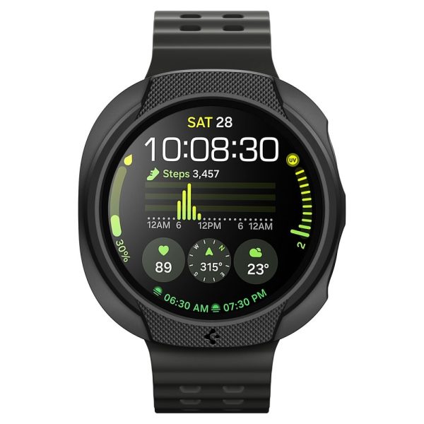 Spigen Liquid Air Matte Black-Samsung Galaxy Watch 8 40mm (ACS09840) - Image 2