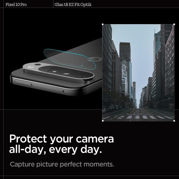 Spigen Glass tR EZ Fit Optik 2 Pack crystal clear - Google Pixel 10 Pro (AGL09662) - Image 7