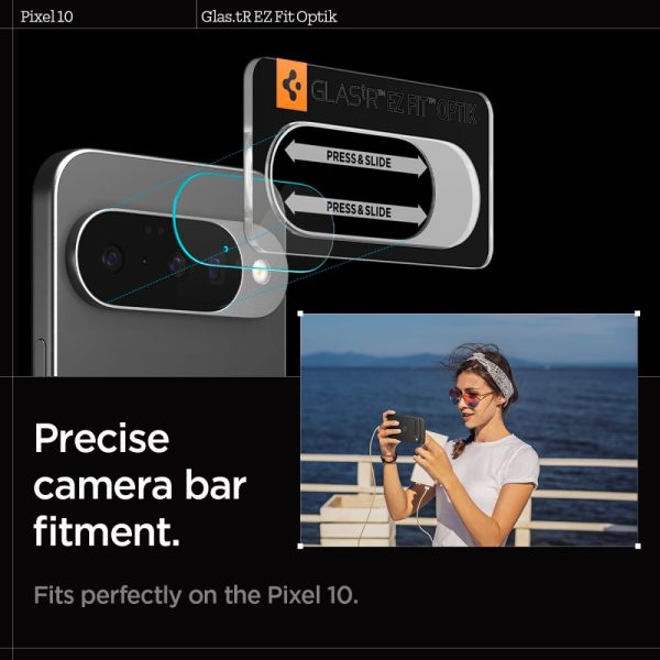 Spigen Glass tR EZ Fit Optik 2 Pack crystal clear - Google Pixel 10 (AGL09661) - Image 7