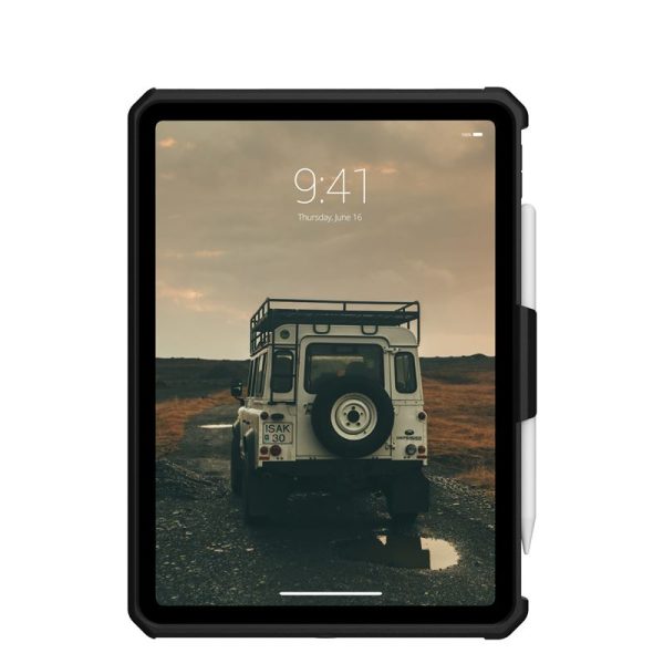 UAG Scout with kickstand and handstrap black -  iPad 10.9" 2022/ 11" 2025 BULK (12339HB14040) - Image 9
