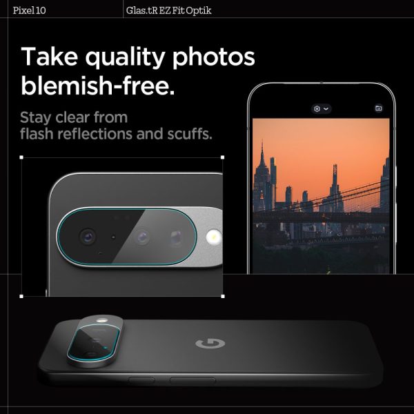 Spigen Glass tR EZ Fit Optik 2 Pack crystal clear - Google Pixel 10 (AGL09661) - Image 2