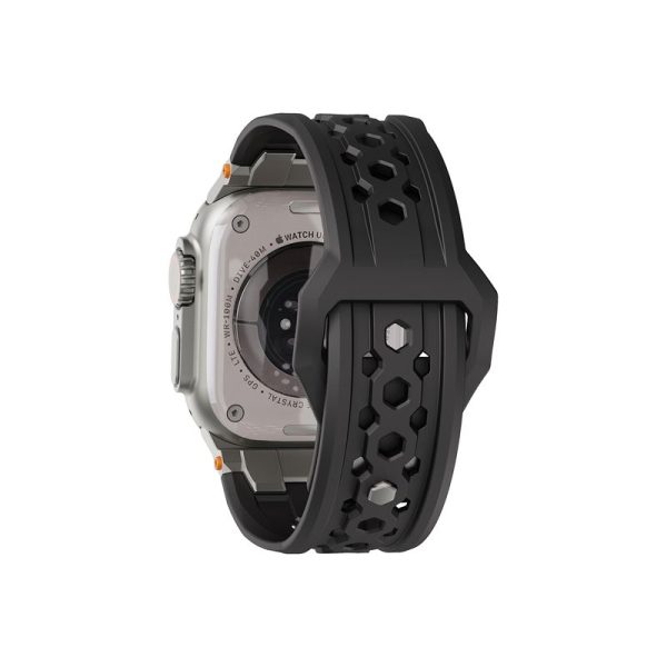 UAG Monarch Strap black/titanium-Apple Watch 44/45/46/49mm (194158114036) - Image 4