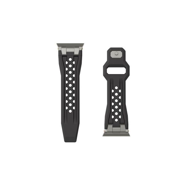 UAG Monarch Strap black/titanium-Apple Watch 44/45/46/49mm (194158114036) - Image 6