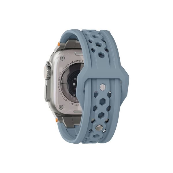 UAG Monarch Strap cloud blue/titanium-Apple Watch 44/45/46/49mm (194158114136) - Image 4