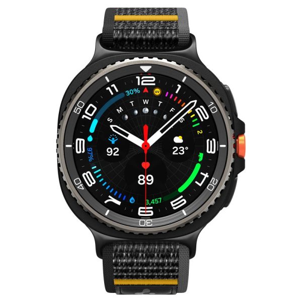 Spigen Athlex Air Active Band Black-Samsung Galaxy Watch 8/Classic 46mm/44mm/40mm (AMP10111) - Image 2