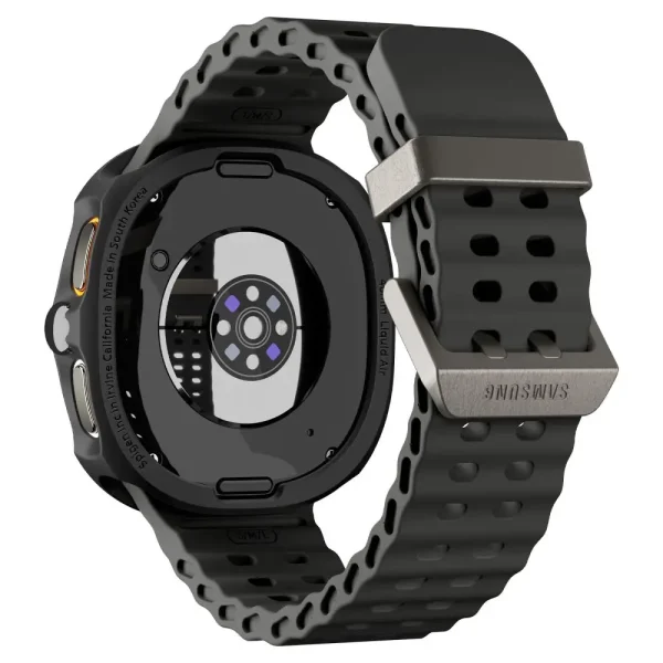 Spigen Liquid Air matte Black-Samsung Galaxy Watch 8 44mm (ACS09839) - Image 4