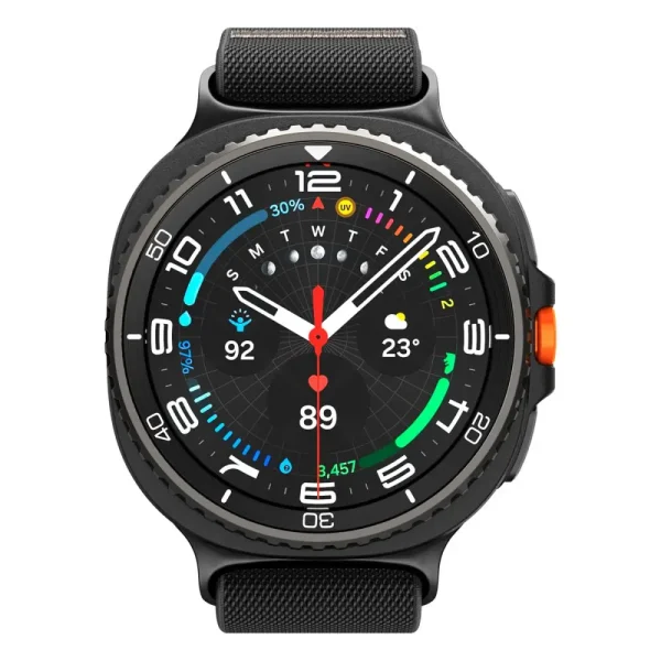 Spigen Lite Fit Black-Samsung Galaxy Watch 8/Classic 46mm/44mm/40mm (AMP10117) - Image 3