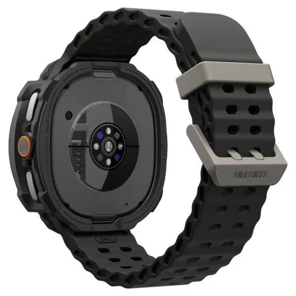 Spigen Rugged Armor Matte Black-Samsung Galaxy Watch 8 Classic 46mm (ACS10012) - Image 8