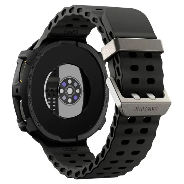 Spigen Rugged Armor Matte Black-Samsung Galaxy Watch 8 44mm (ACS10006) - Image 8
