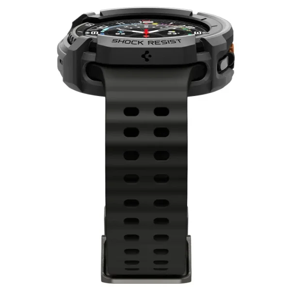 Spigen Rugged Armor Matte Black-Samsung Galaxy Watch 8 Classic 46mm (ACS10012) - Image 7