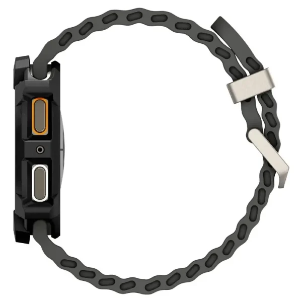 Spigen Rugged Armor Matte Black-Samsung Galaxy Watch 8 44mm (ACS10006) - Image 7