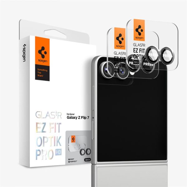 Spigen Glass tR EZ Fit Optik Pro HD 2 Pack