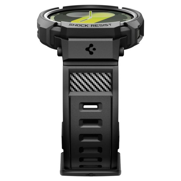 Spigen Rugged Armor Pro Matte Black-Samsung Galaxy Watch 8 44mm (ACS10007) - Image 6