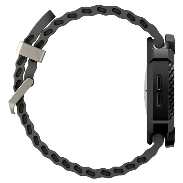 Spigen Rugged Armor Matte Black-Samsung Galaxy Watch 8 44mm (ACS10006) - Image 6