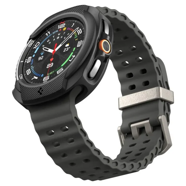 Spigen Liquid Air Matte Black-Samsung Galaxy Watch 8 Classic 46mm (ACS09841) - Image 10