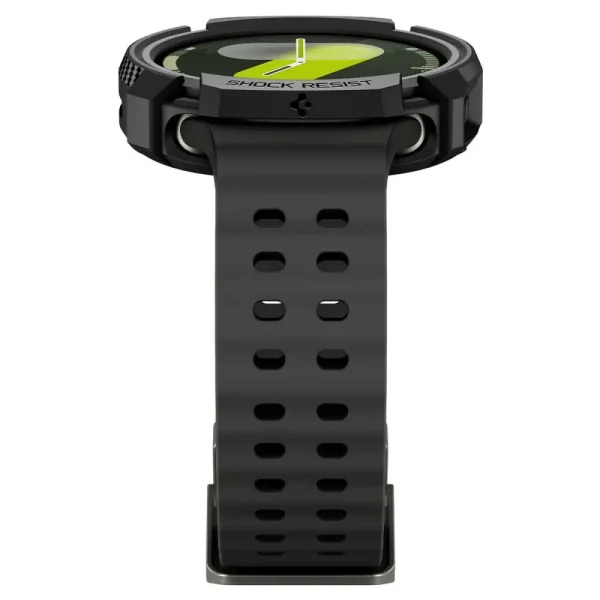 Spigen Rugged Armor Matte Black-Samsung Galaxy Watch 8 44mm (ACS10006) - Image 5