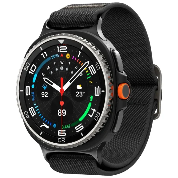 Spigen Lite Fit Black-Samsung Galaxy Watch 8/Classic 46mm/44mm/40mm (AMP10117) - Image 7