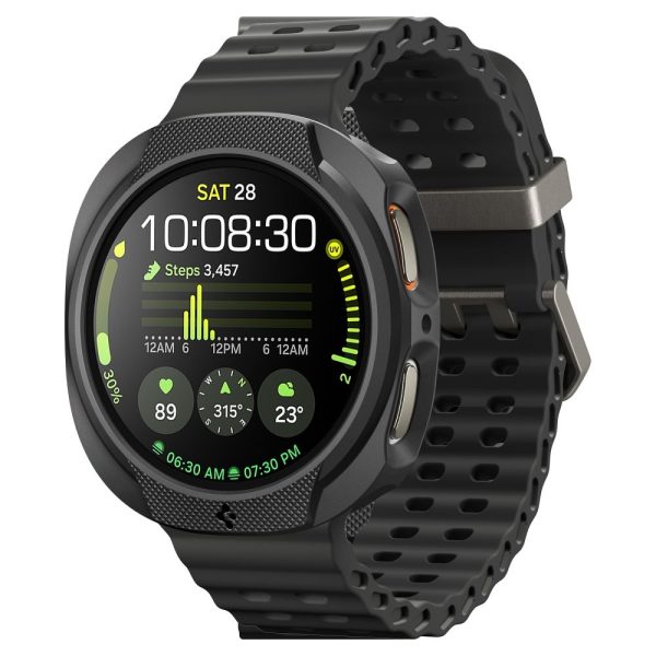 Spigen Liquid Air Matte Black-Samsung Galaxy Watch 8 40mm (ACS09840) - Image 8
