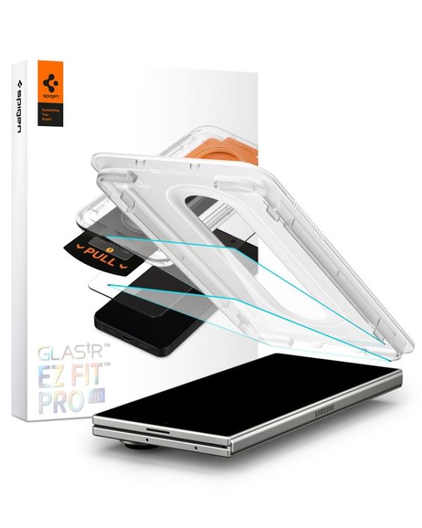 Spigen Glass tR EZ Fit Pro HD 2 Pack - Samsung Galaxy Z Fold7